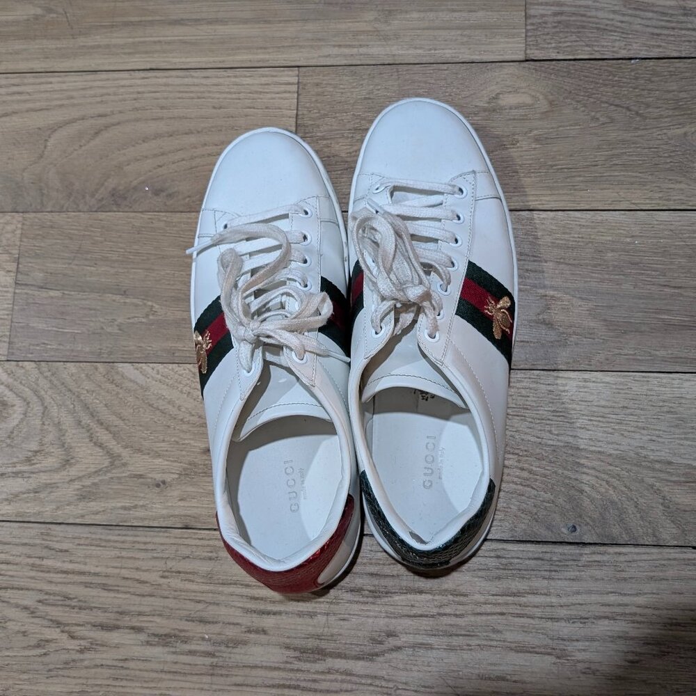 Gucci New Ace Sneaker (Women) Size: 9.5US/39.5EU (Pre-worn) - Picture 10 of 14